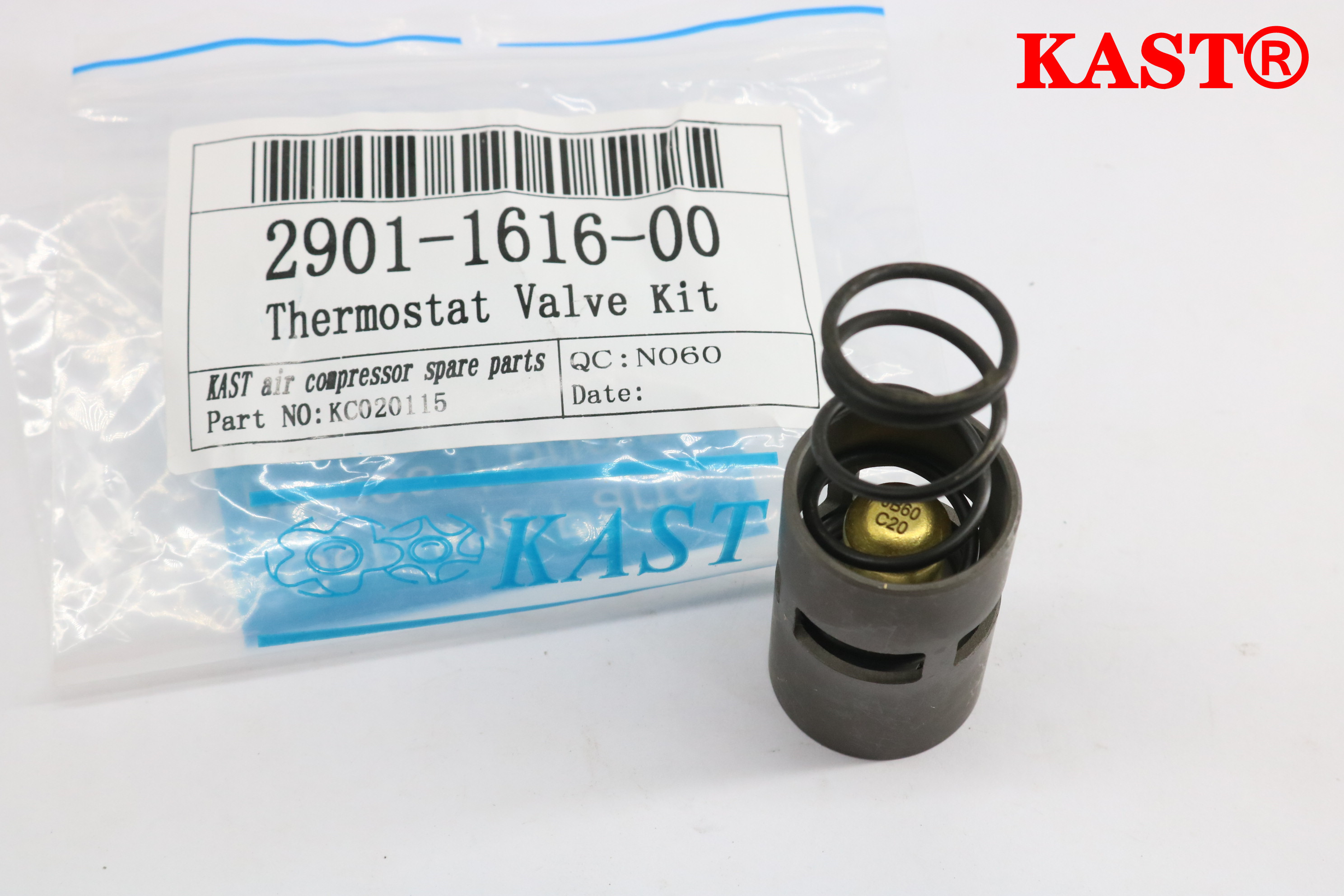 Air Compressor Spare Parts Repair Kit 2901161600 1619073300 Thermostatic Valve Kit