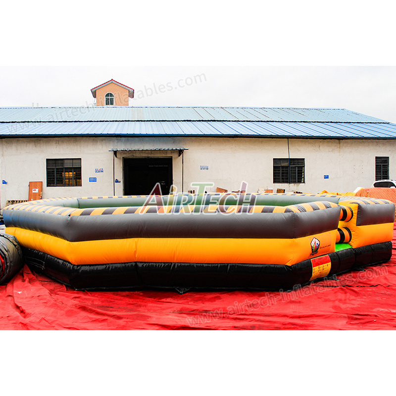 Customized size meltdown game wipeout inflatable sweeper inflatable wipeout