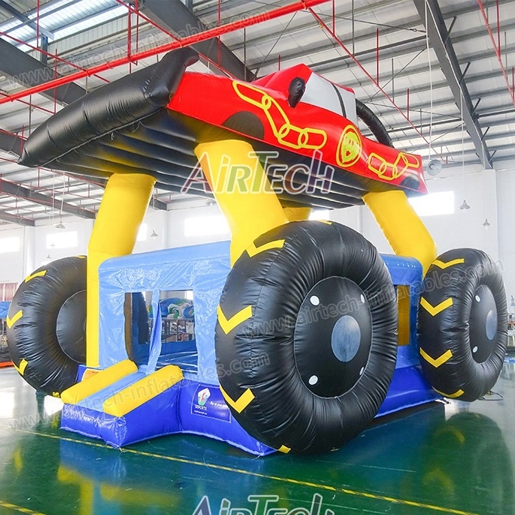 OEM blow up castle jumpers inflatable bounce house monster truck bouncy castle for sale