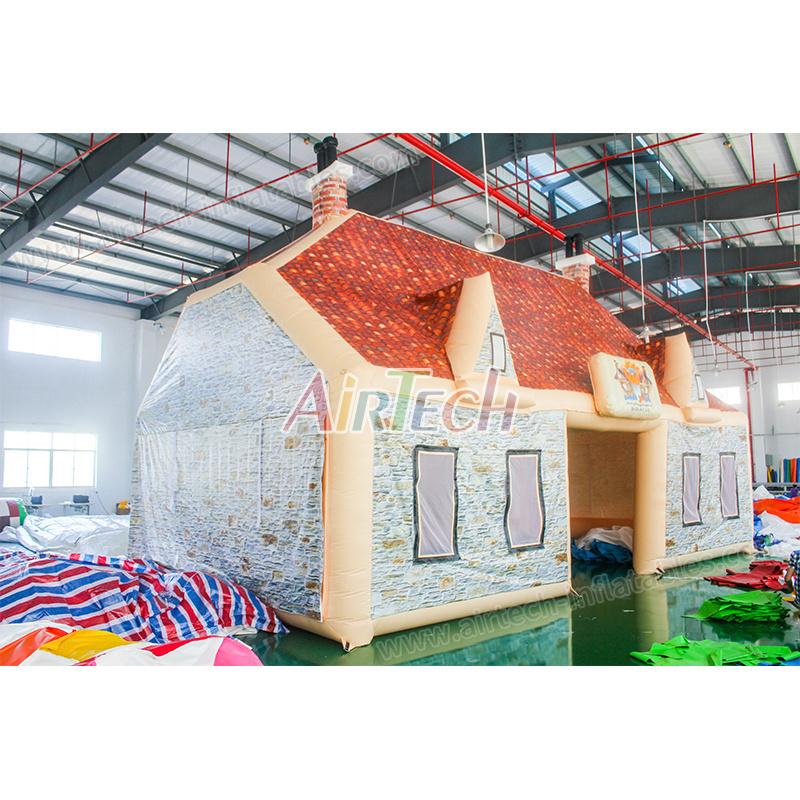 Custom inflatable party tent irish pub air pub tent event tent inflatable pub for outdoor