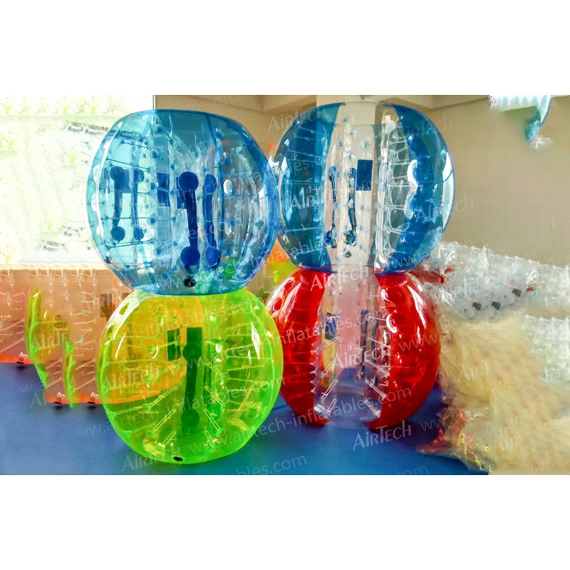 Fun bouncy soccer game human ball inflatable outdoor games soccer bubble ball for children n adults