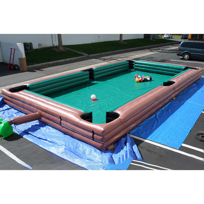 Inflatable outdoor game snooker pool ball game inflatable snooker game for party carnival