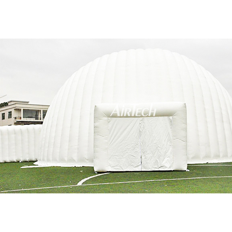 Waterproof large inflatable tennis dome tent inflatable igloo blow up tents inflatable pop up tent air dome for outdoor