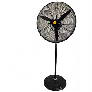 Airtechz Hot sell 750mm large ox floor fan Industrial steel standing fan 30" inches with remote control for warehouse