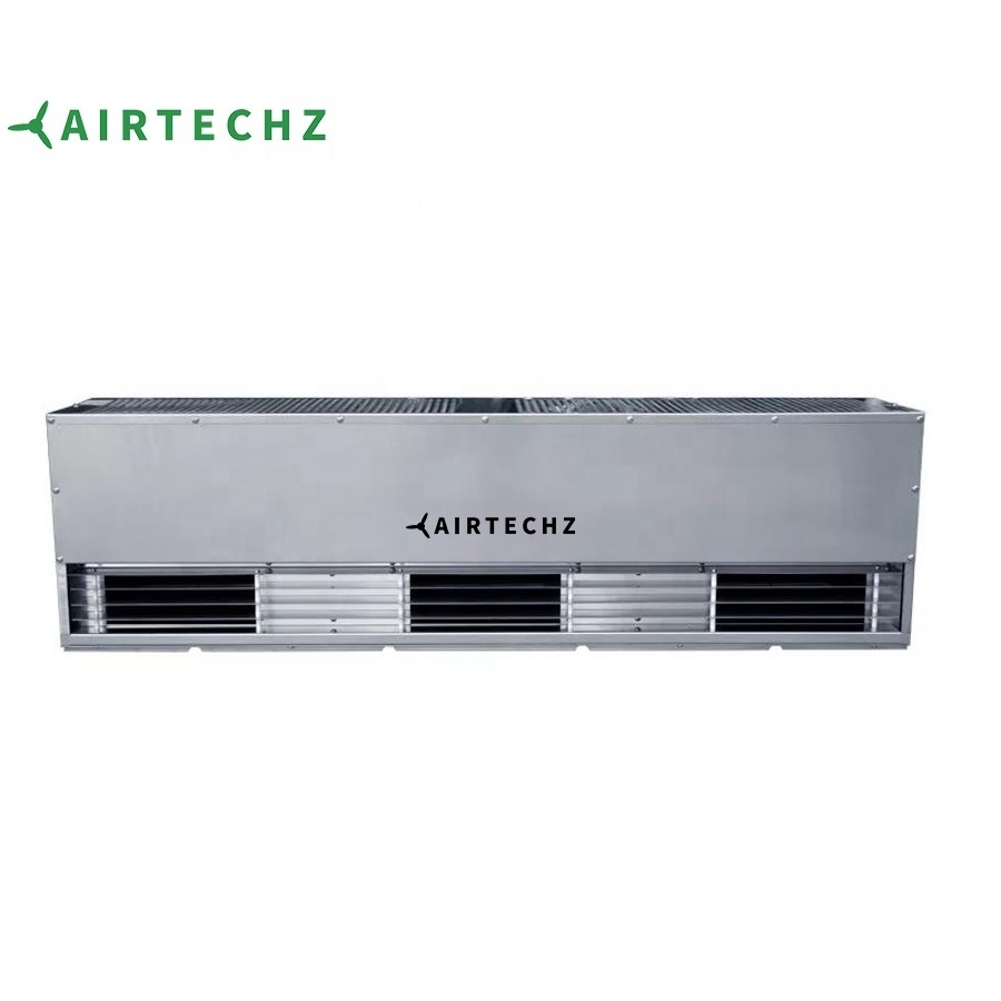 Airtechz High End stainless steel industrial air curtain 90cm 120cm 150cm air curtain industrial for warehouse,factory doors