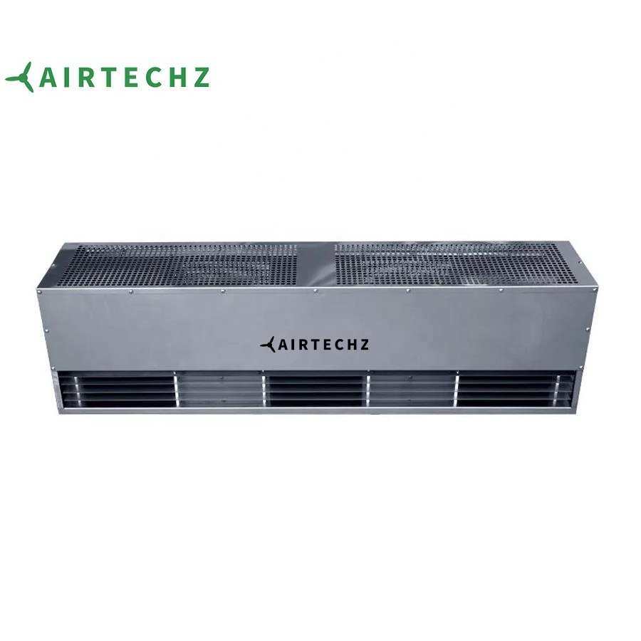 Airtechz High End stainless steel industrial air curtain 90cm 120cm 150cm air curtain industrial for warehouse,factory doors