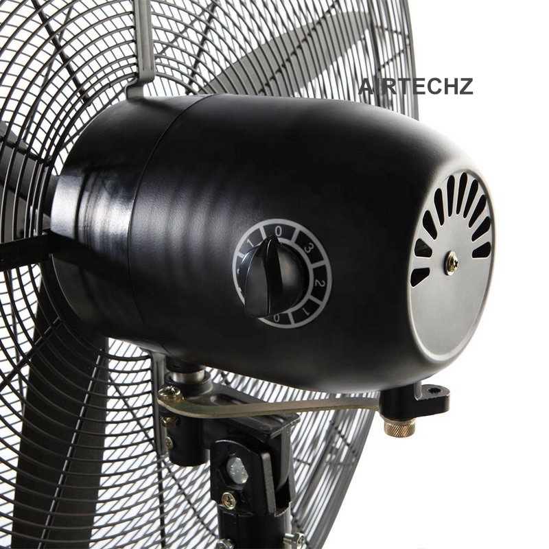 Airtechz Hot sell 750mm large ox floor fan Industrial steel standing fan 30