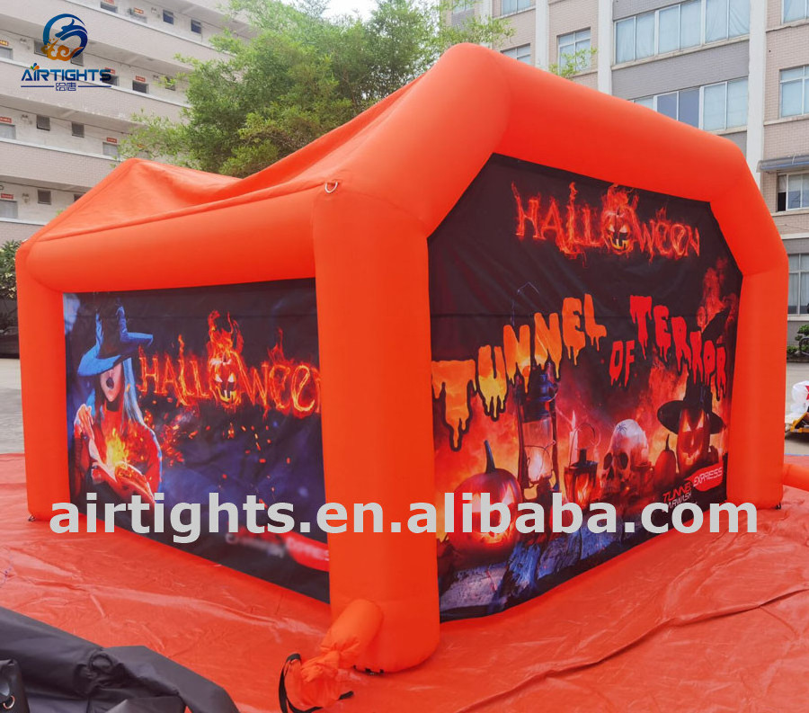 Custom Make Car Wash Tunnel Tent Factory Price Inflatable Party Tent for Halloween Events