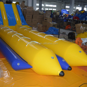 inflatable paddle boat banana boat for water sports race