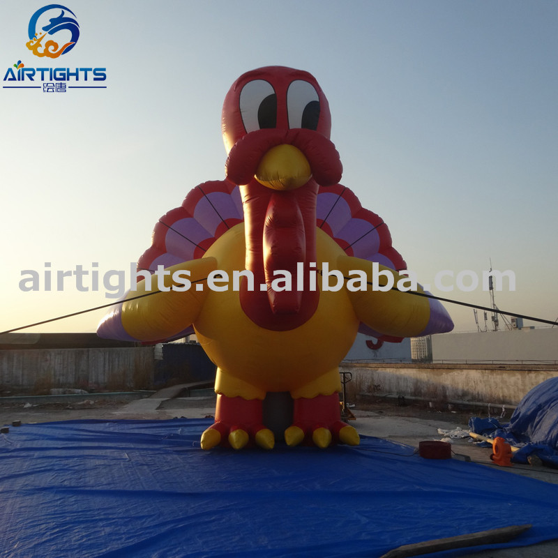 Professional Manufacturer High Quality Giant Inflatable Turkey Balloon for Thanksgiving Day