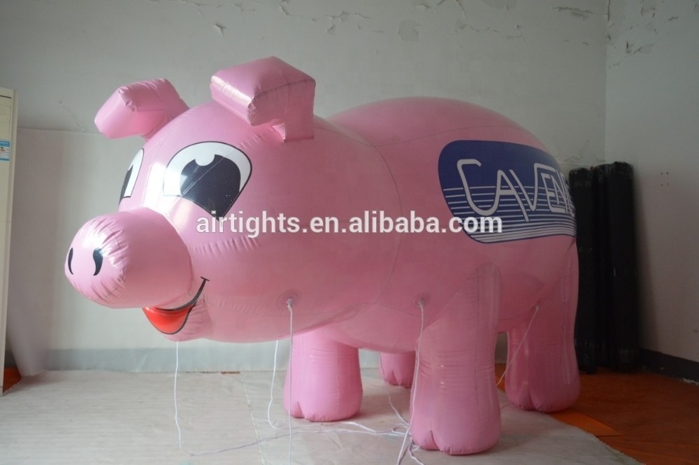 Advertising Giant Inflatable Pig Helium Balloon for Promotion