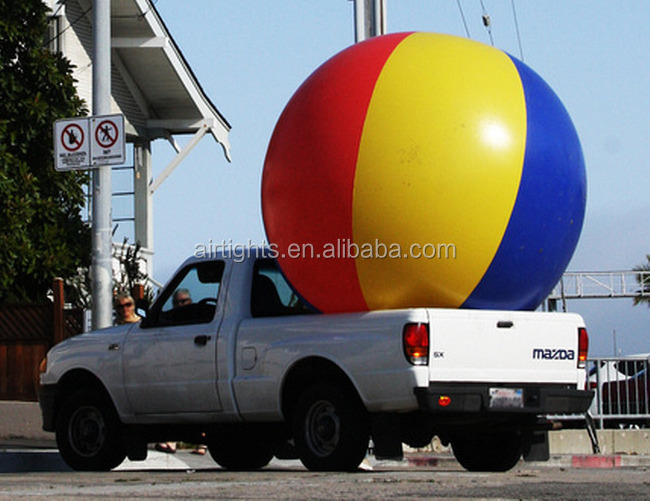 Huge Inflatable Beach ball Colorful Big PVC Beach Ball for Water Game