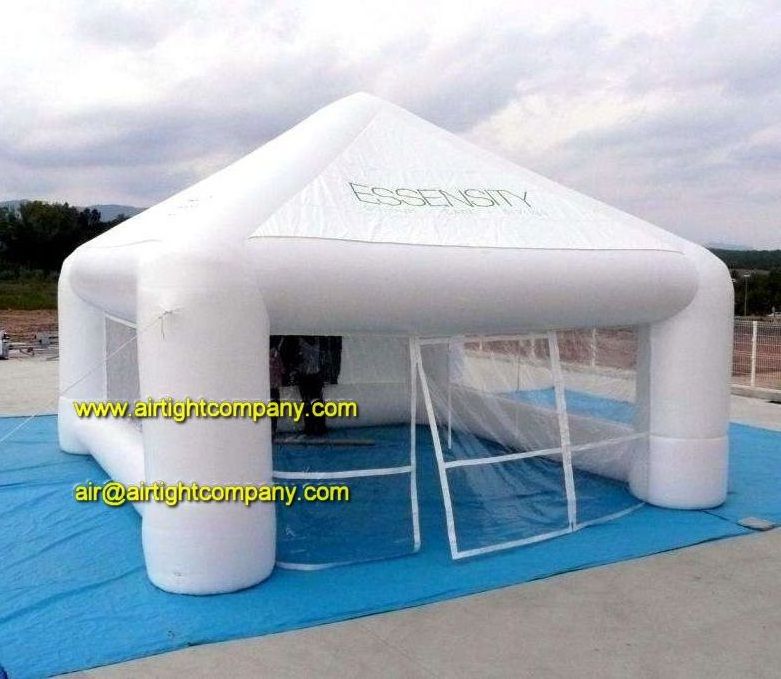 Advertising Inflatable gazebo, white inflatable pavilion tent for exhibition or trade show