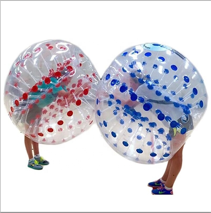 Durable cheap PVC bubble football 1.5m inflatable bumper ball for adults