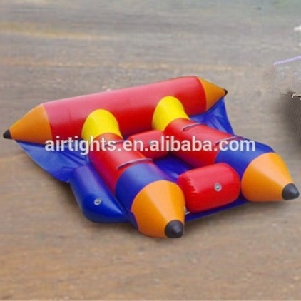 Summer best sale motor towable inflatable fly fish water tube boat for rental business