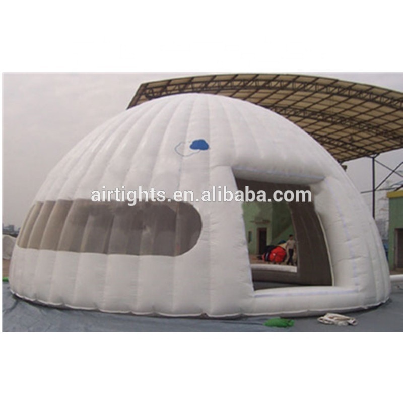 Commercial Inflatable Yurt White Inflatable Bubble Dome Tent for Sale