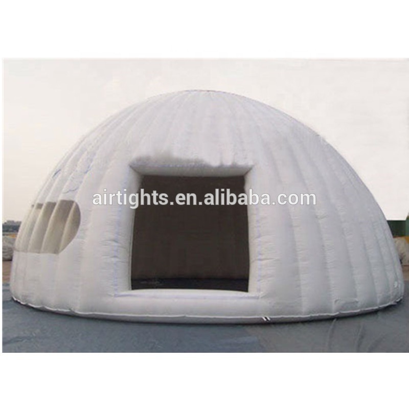 Commercial Inflatable Yurt White Inflatable Bubble Dome Tent for Sale