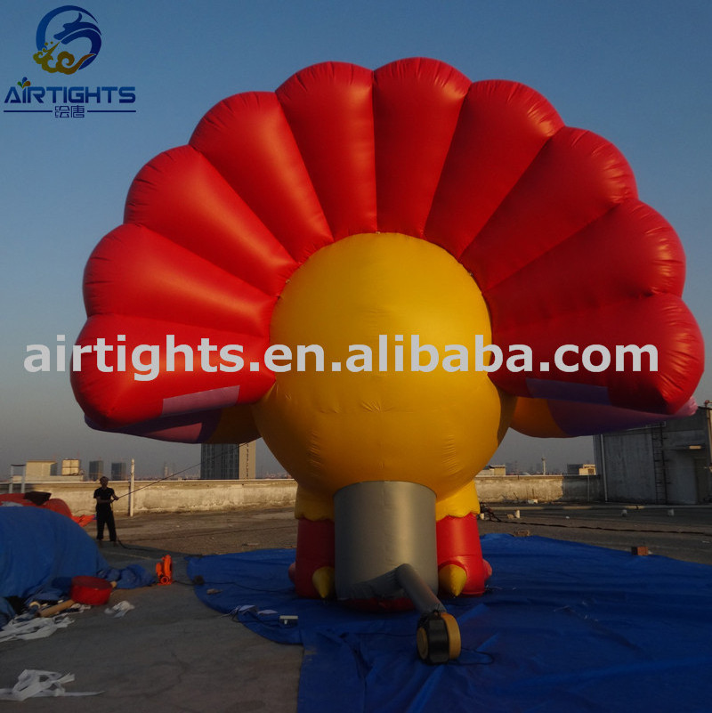 Thanksgiving Turkey Balloon Hot Sale Giant Durable Inflatable Turkey Holiday Balloons