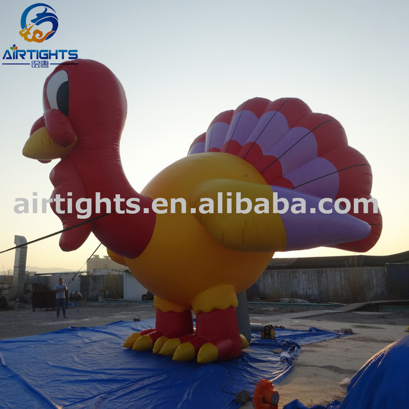 Professional Manufacturer High Quality Giant Inflatable Turkey Balloon for Thanksgiving Day