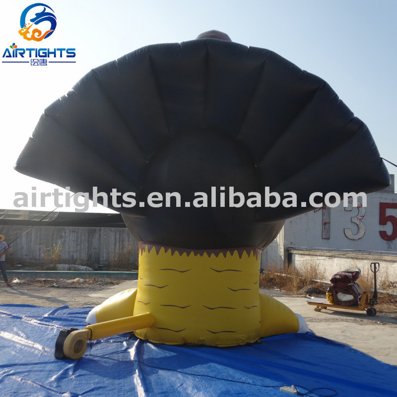 Thanksgiving Day Decoration Turkey Balloon Customized Giant Inflatable Turkey Replica Balloon for Promotion