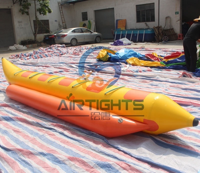 Best Sale Strong PVC Tarpaulin Towable Water Inflatable Flying Sea Banana Boat for 5 Passengers