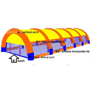 inflatable giant tent, custom made inflatable tents for rental