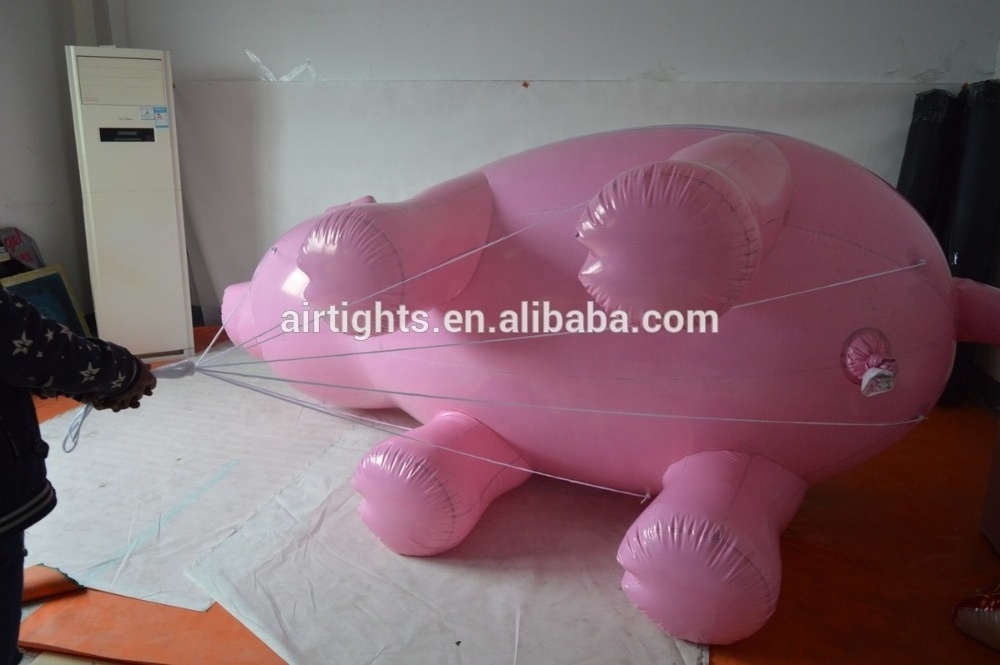 Advertising Giant Inflatable Pig Helium Balloon for Promotion