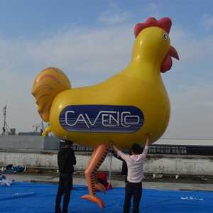 Rooster Inflatable Helium Balloon, Custom big inflatable chicken Balloon for advertising