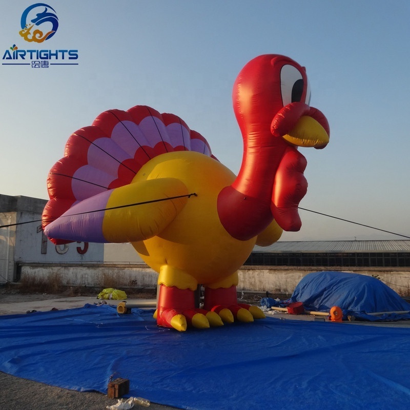 Professional Manufacturer High Quality Giant Inflatable Turkey Balloon for Thanksgiving Day