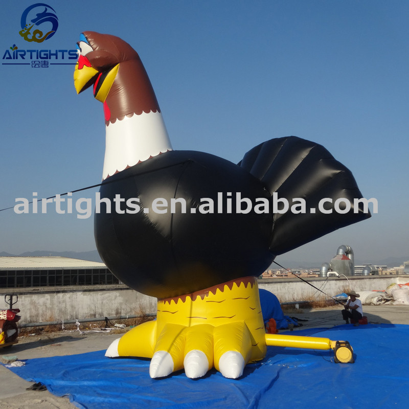 Thanksgiving Day Decoration Turkey Balloon Customized Giant Inflatable Turkey Replica Balloon for Promotion