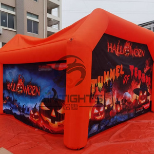 Custom Make Car Wash Tunnel Tent Factory Price Inflatable Party Tent for Halloween Events