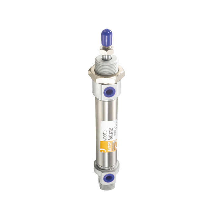 ISO6432 DSN Series Standard Stainless Steel Mini Cylinder Double Acting Pneumatic Cylinder