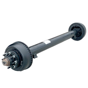 heavy duty trailer axle assemblies  8000lb 10000lb 12000lb with leaf spring suspension, adjustable spring seat, hanger kit