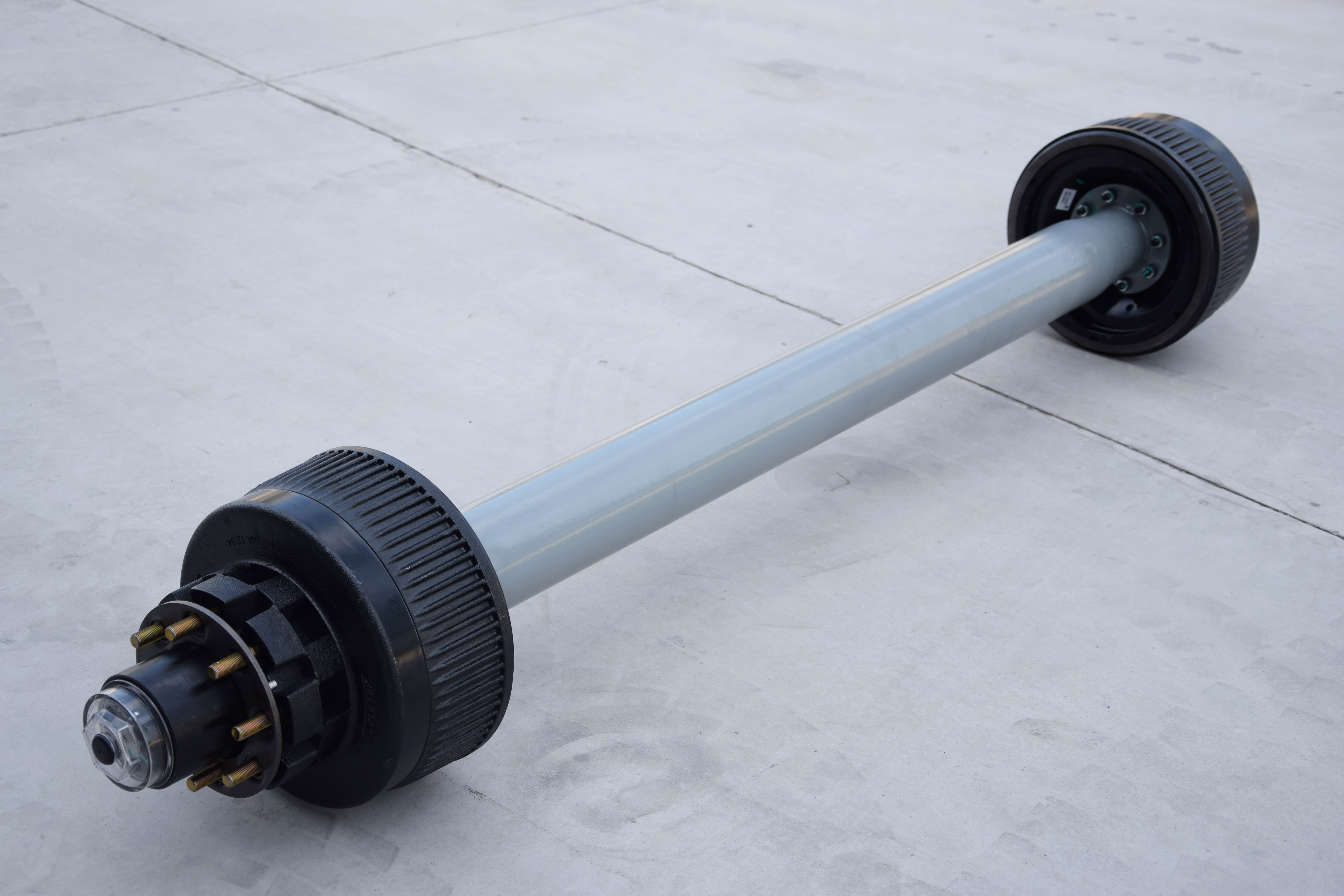 heavy duty trailer axle assemblies  8000lb 10000lb 12000lb with leaf spring suspension, adjustable spring seat, hanger kit