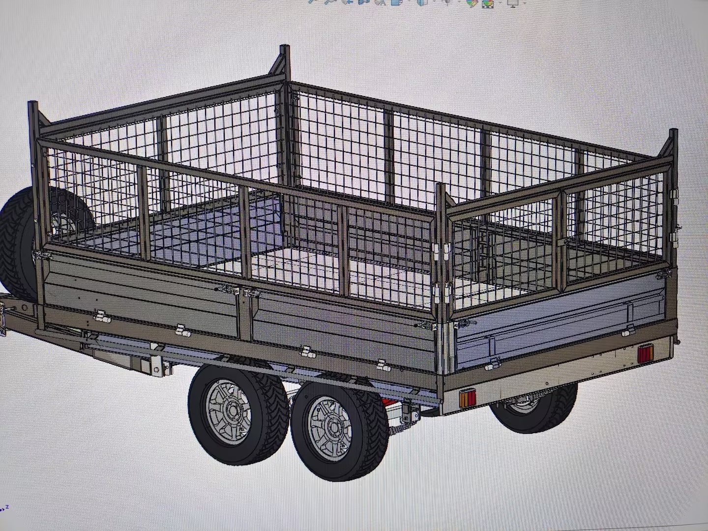 10*6 and 8*6 Tipper trailer