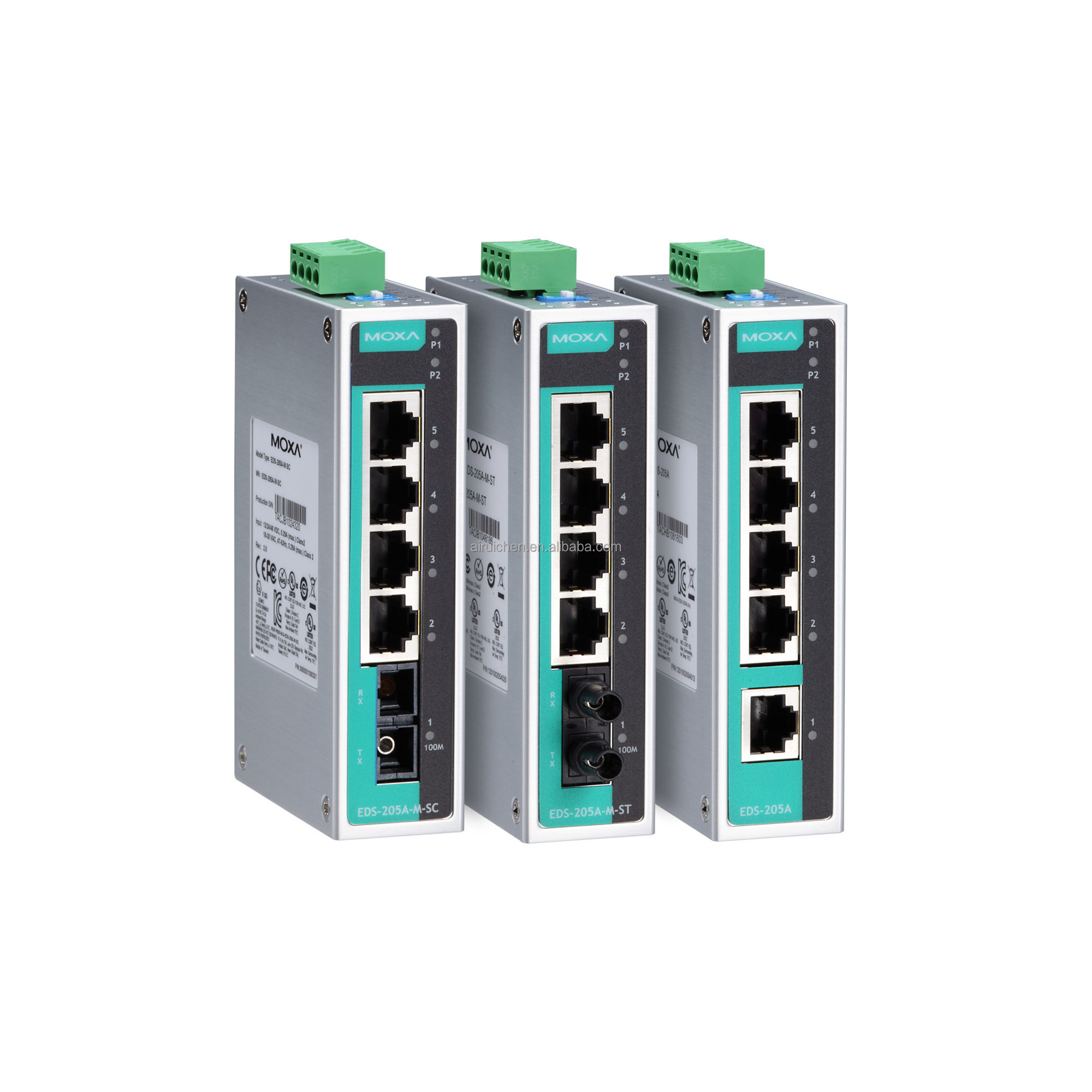 TaiWan MOXA original Industrial controls EDS-205A 5-port compact unmanaged Ethernet switches MOXA