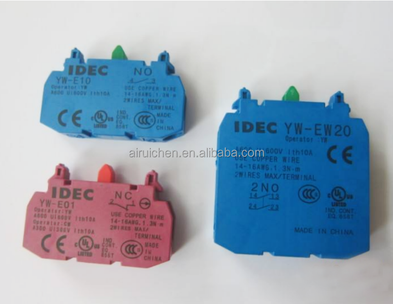 Emergency stop button switch YW1B-V4E01R YW1B-V4E11R YW1B-V4E21R YW1B-V4E02R YW1B-V4E10R YW1B-V4E20R switch IDEC