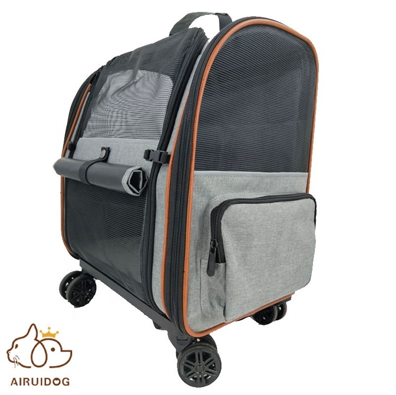 Cat Carrier Backpack Expandable Extra Large Travel Pet Backpack Adjustable Pet Bag Small Dog Cat  Carrying Backpack