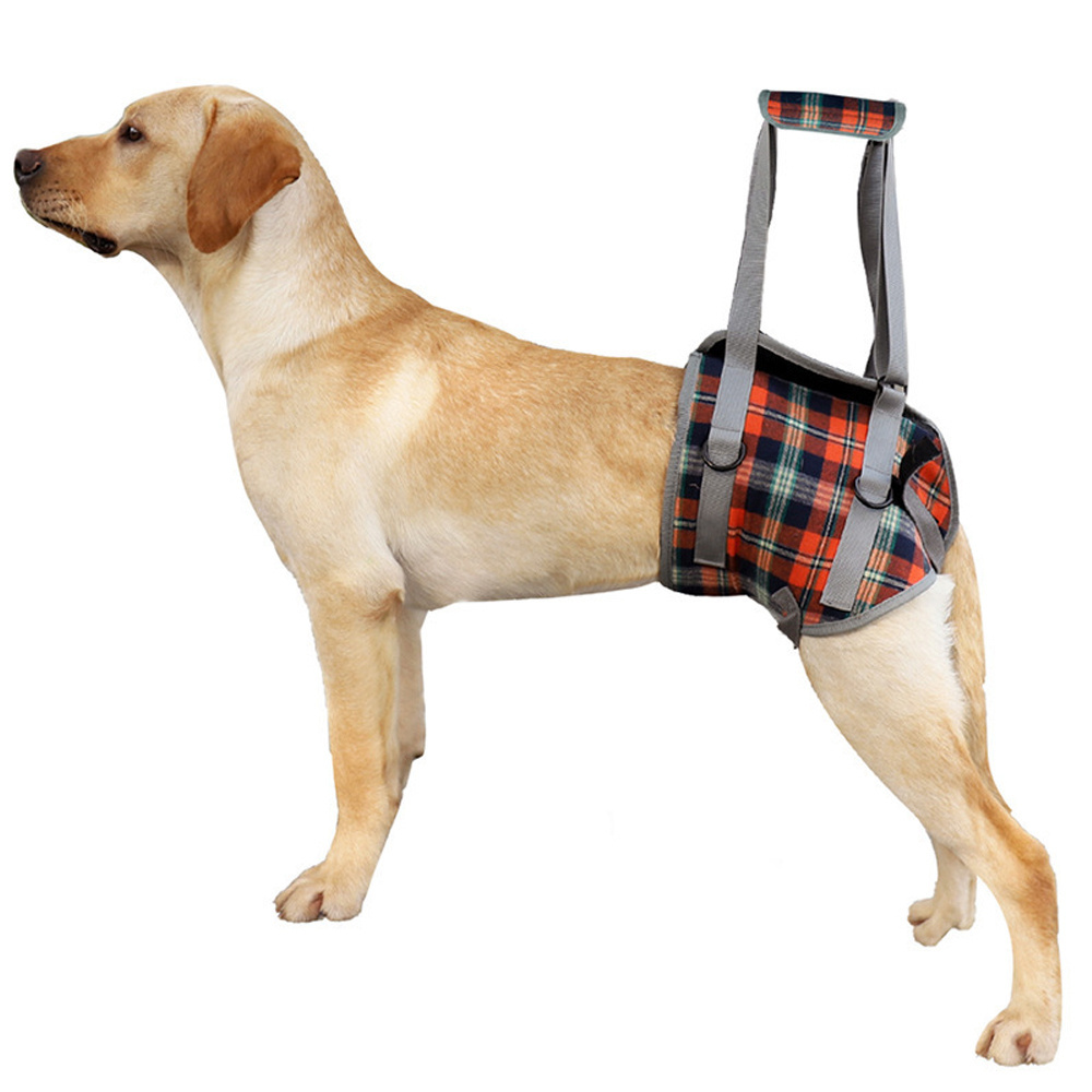 Hongju Hot Sale Adjustable Dog Sling Carrier Support front Legs Elderly Rehabilitation Harness for Medium and Large Dogs