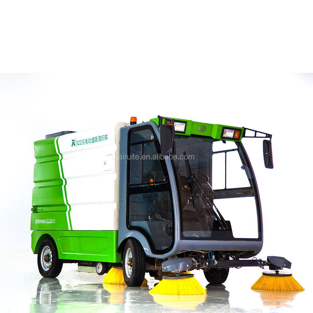 Top Quality Customized Price Industrial Street Cleaning Cart Compact Street Sweeper