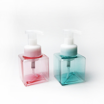 Foam bottle 250ml plastic cosmetic liquid soap dispenser with foam pump bottle face cream packaging Sealing Type spray