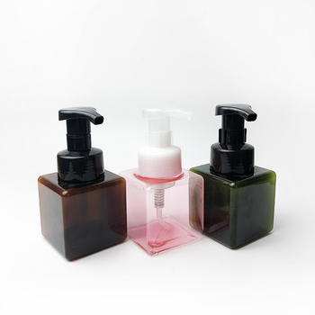 Foam bottle 250ml plastic cosmetic liquid soap dispenser with foam pump bottle face cream packaging Sealing Type spray