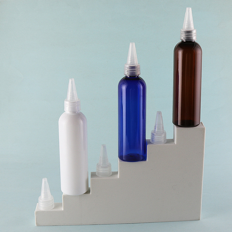 1oz 2 oz 3oz 4oz 8oz Glue Plastic Bottle With twist Dispensing Dropper Cap Pet Transparent Plastic Bottle