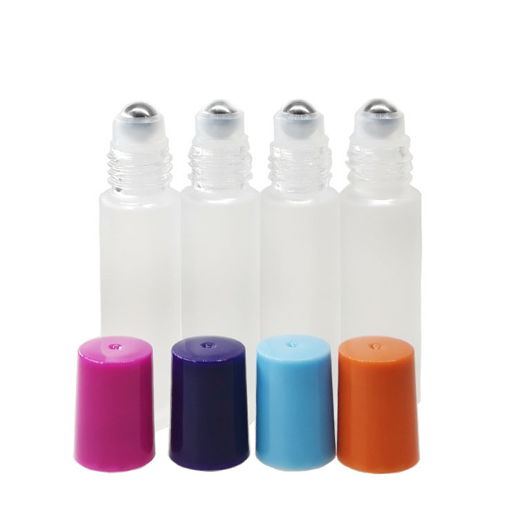 5ml 10ml Crystal Fancy Empty Deodorant Essential Oil Roll On Glass Bottle Perfume Roller Attar Bottle with for Ball