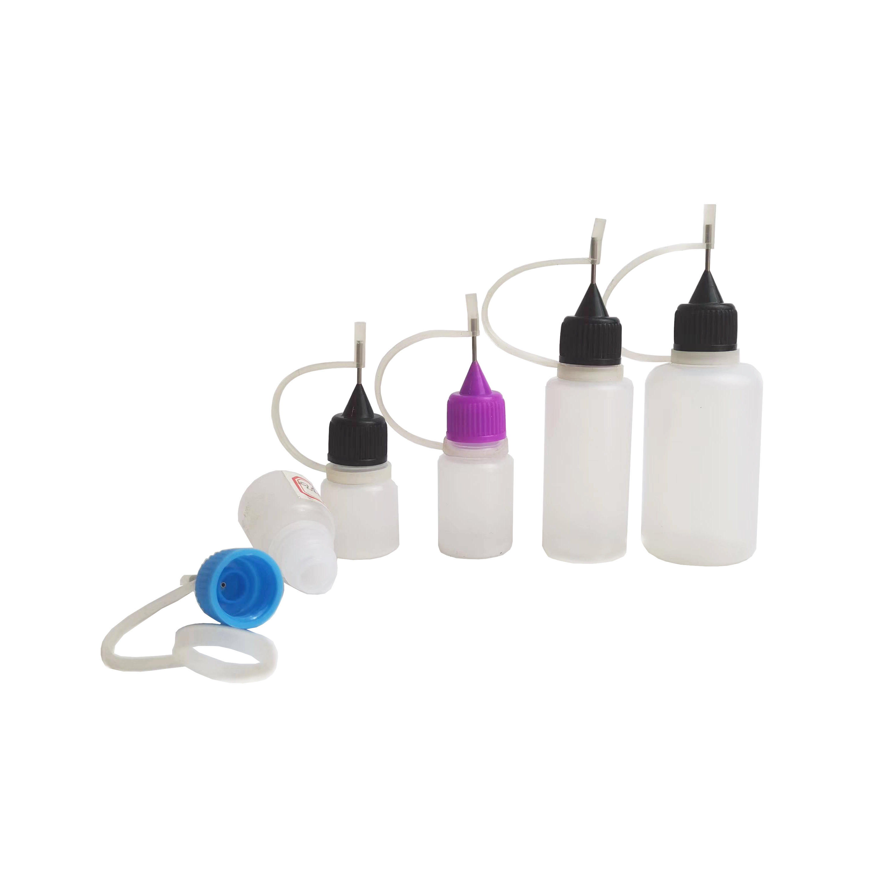 small plastic squeeze dropper bottles for needle tip 5ml 10ml 15ml 20ml 30ml 50ml 60ml 100ml 120ml