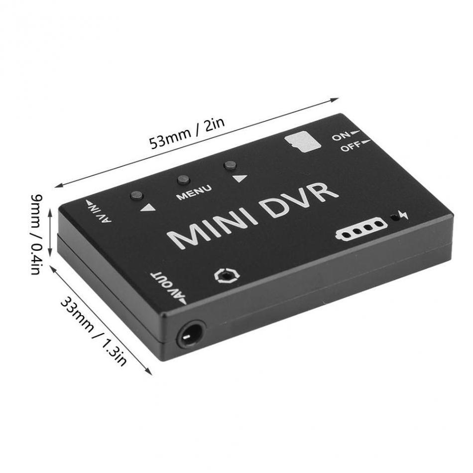 Crossing machine FPV 5.8G Image Transmission HMDVR FPV Crossing machine Dedicated mini DVR Video and audio recording