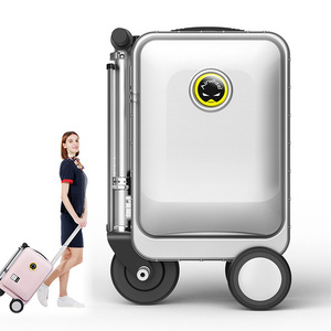 Airwheel Manufacturer Luxury Aluminium Frame minion suitcase Business Airport Metal Trolley Luggage