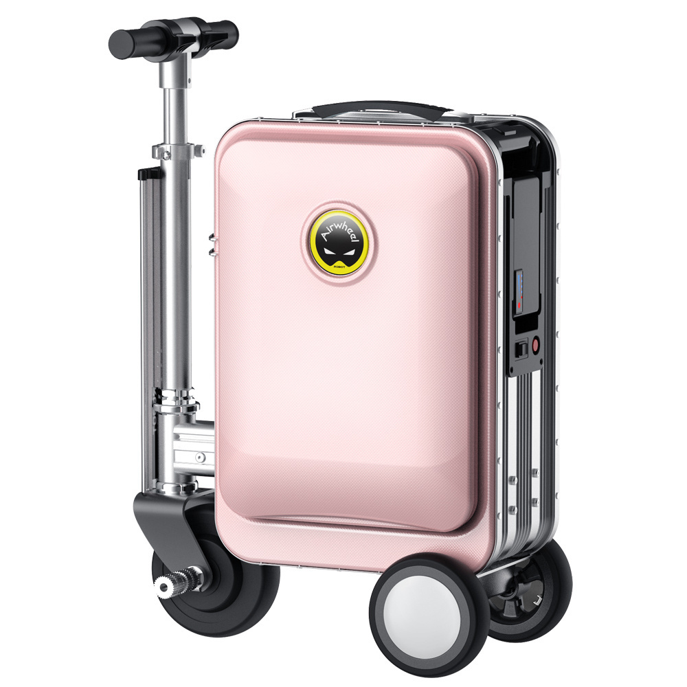 Airwheel designers brand Korean style trolley suitcase with usb charging custom travel smart carry on luggage