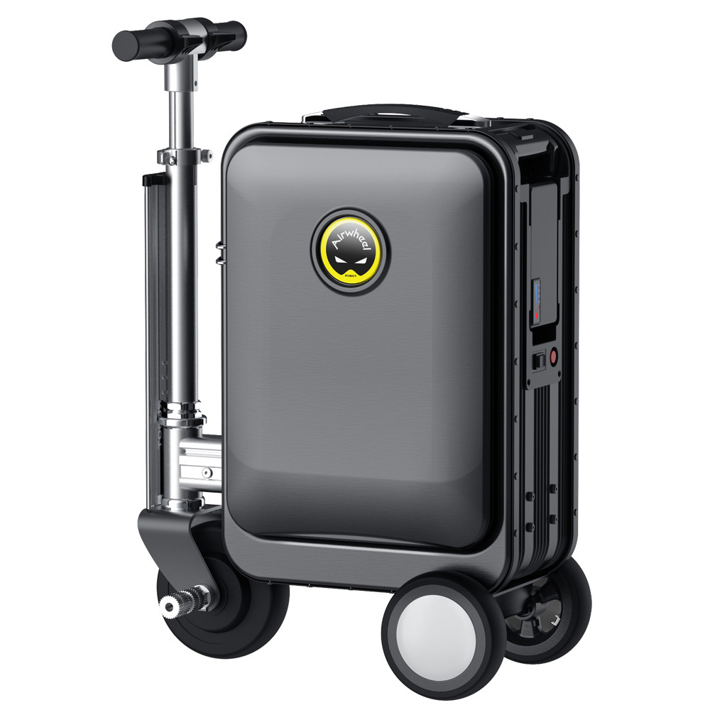 Airwheel Manufacturer Luxury Aluminium Frame minion suitcase Business Airport Metal Trolley Luggage