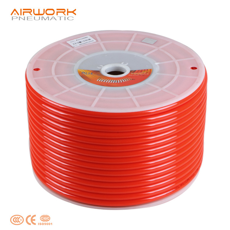 red black white Transparent pneumatic PU polyethylene air tube hose pipe